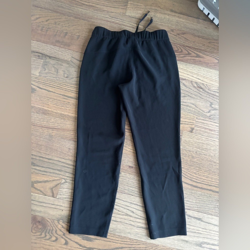 Lululemon Women's Woven Athletic On The Fly Pant *27” Black Size 6‎ - Picture 8 of 9